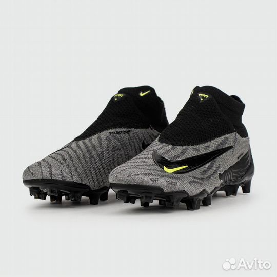 Nike Gripknit Phantom GX Elite Dynamic Fit Fg Grey