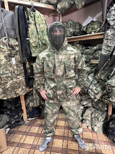 Костюм горка 10 премиум с накомарником. New