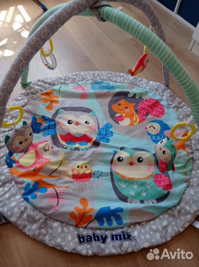 Детский развивающий коврик babymix