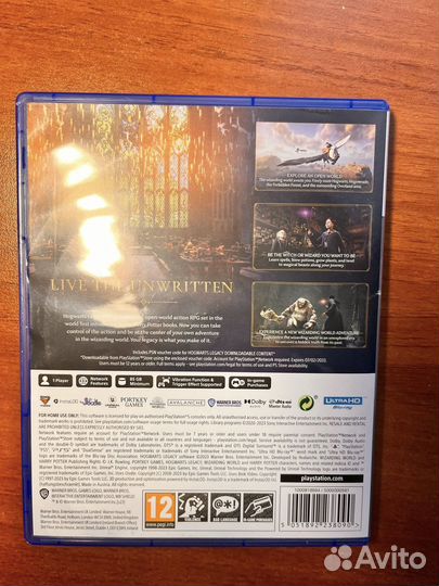 Hogwarts legacy ps5 диск