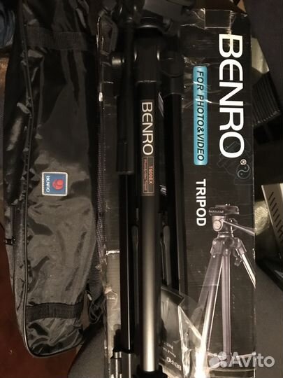 Штатив Benro t600ex, новый