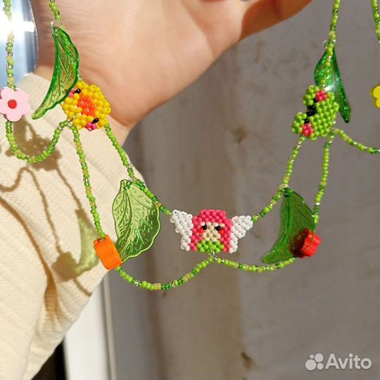 Ожерелье из бисера 