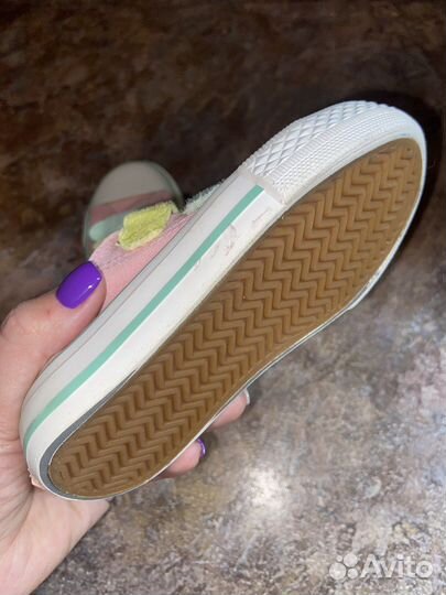 Кеды для девочки 24 размер