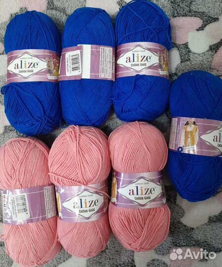 Пряжа полухлопок