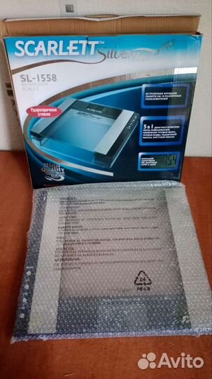 Весы напольные scarlett SL-1558