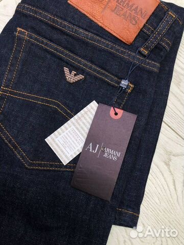 Новые зауженные джинсы Armani Logger объявление продам