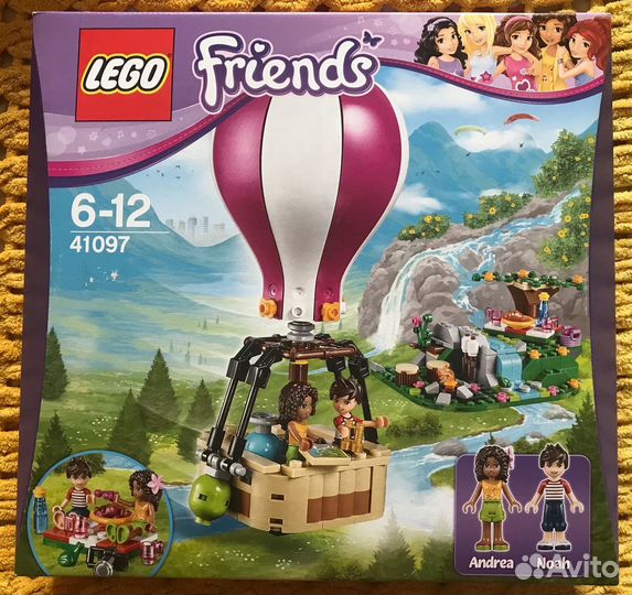 Lego Friends 41097 Воздушный шар Хартлейк Сити