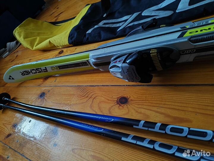 Горные лыжи fischer rc4