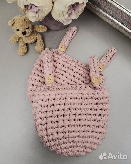 Подвесные кармашки на детскую кроватку