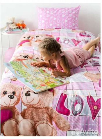 Детское постельное белье 1.5 новый