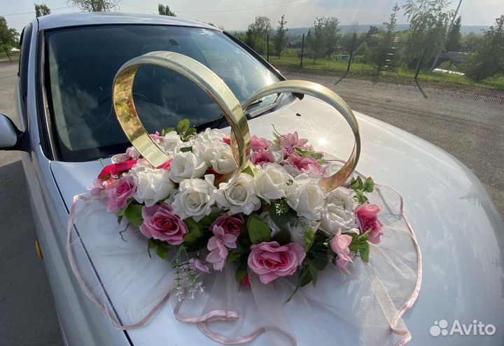 Свадебное украшение на машину продажа