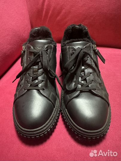 42 бу ботинки на меху Baldinini