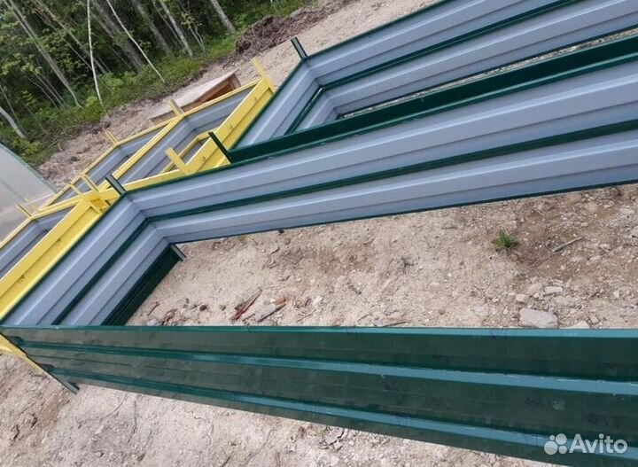 Грядка темно-зеленая 1м х 4м х 22см