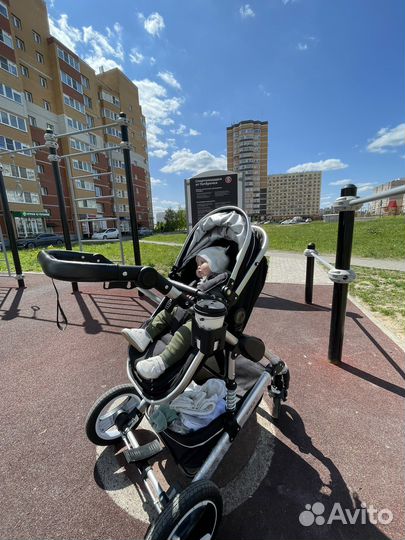 Коляска 2 в 1 для новорожденных