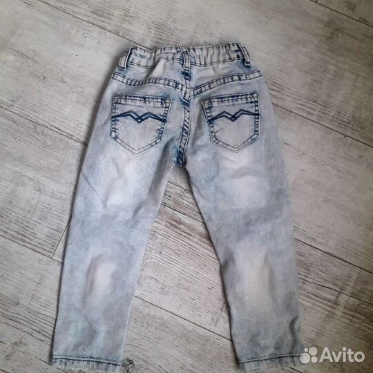 Джинсы на девочку 98