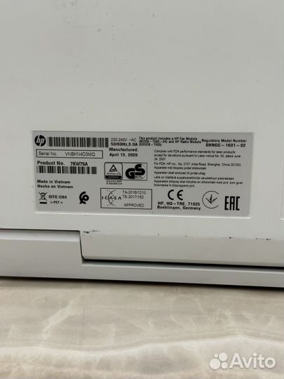 Принтер лазерный HP цветной