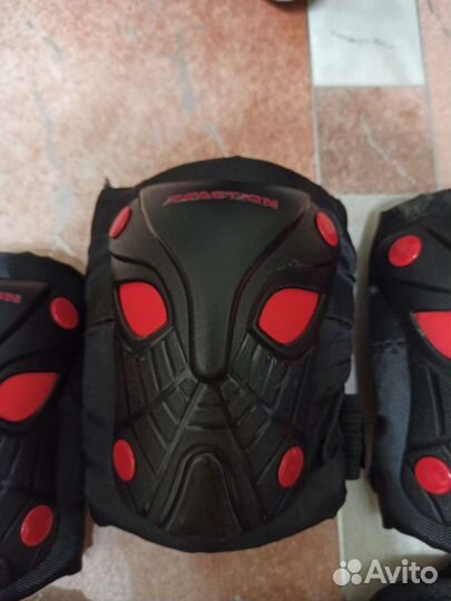 Роликовые коньки детские с комплектом защиты