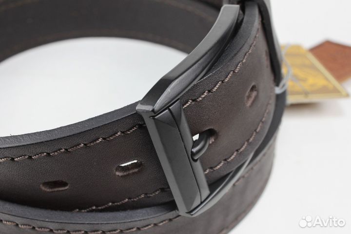 Ремень из кожи быка Black Angus 40 мм