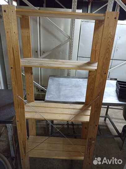 Стеллаж под хлеб 78/34/177 см 4 полки