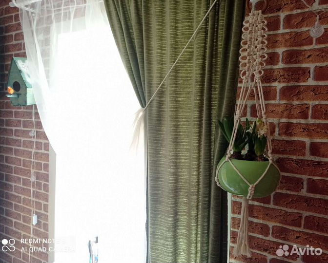 Макраме кашпо подвесное