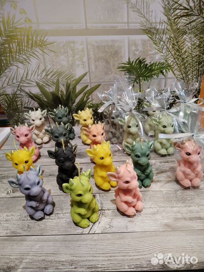 Свечи восковые ручной работы