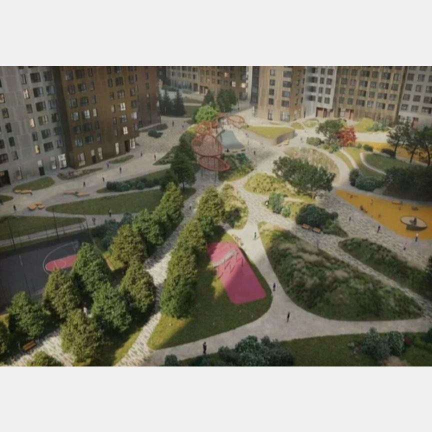 Квартира-студия, 33,5 м², 5/43 эт.