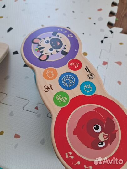 Hape пианино ксилофон барабан музыкальные игрушки