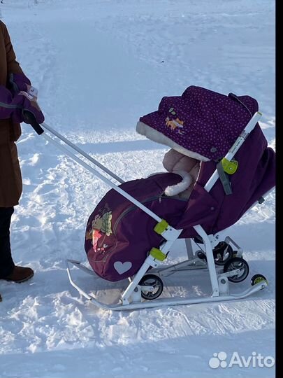 Санки коляска