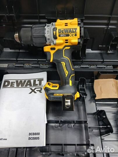 Аккумуляторный Дрель-Шуруповерт Dewalt DCD 805NT