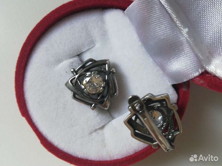 Серебряные серьги