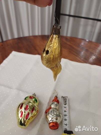 Елочные игрушки СССР