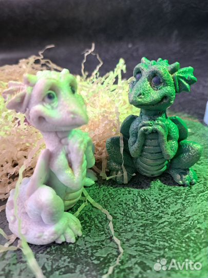 Мыло ручной работы, дракон Валера