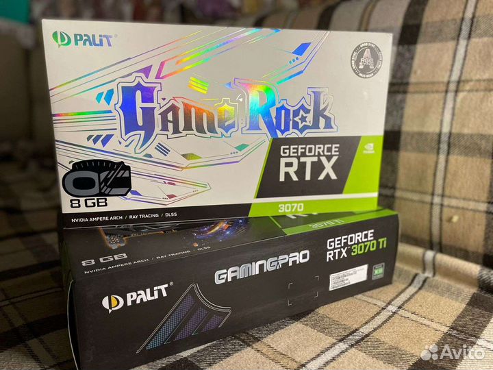 Видеокарта Palit GeForce RTX 3070 Gaming pro 8GB