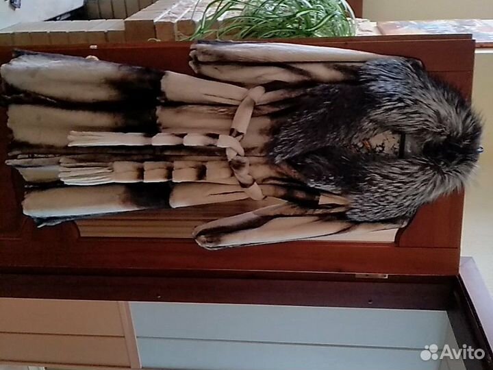 Шуба из стриженой норки