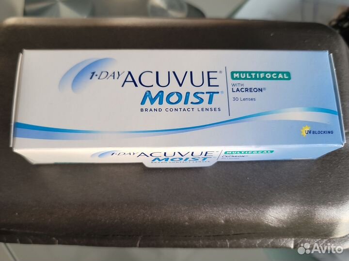 Линзы Acuvue Moist multifocal -0,75/1,25