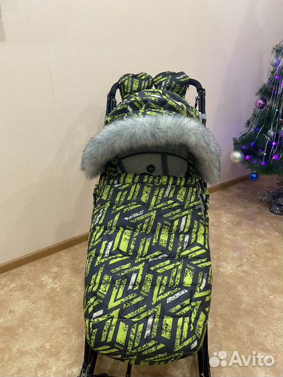 Санки коляска ника