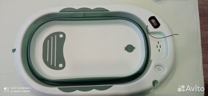 Ванночка для купания с термометром