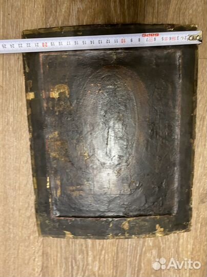 Старинная икона Скорбящая Богородица