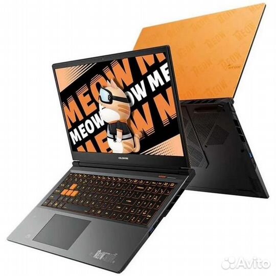 Ноутбук Colorful meow R15 24-HR86B16512E-O-RUA-KA AMD Ryzen 7-8845HS/16Gb/SSD512Gb/RTX 4060 8Gb/15.6