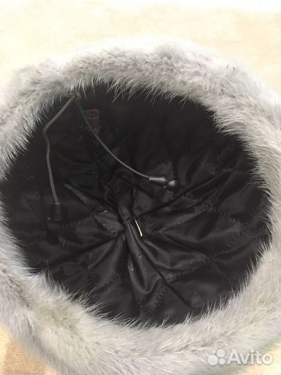 Шапка норковая женская