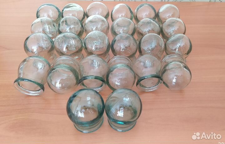 Банки медицинские стеклянные