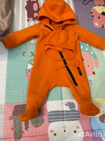 Комбинезон с начесом 74