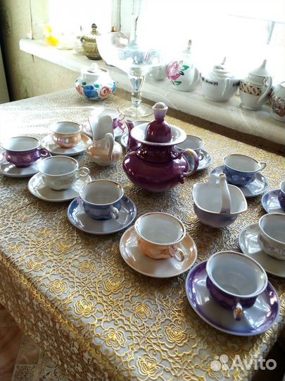 Кофейный сервиз на 12 персон СССР