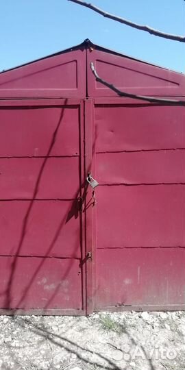 Металлический гараж на вывоз