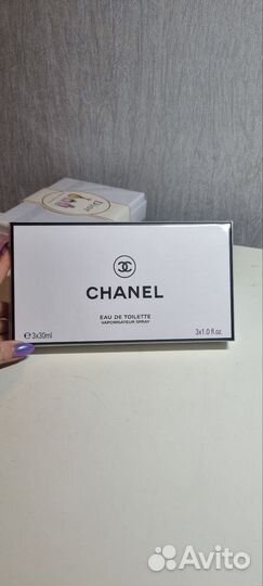 Парфюмерный набор chanel 3 в 1