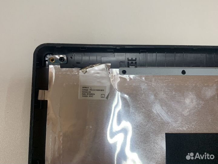 Крышка матрицы ноутбука lenovo g580 20157