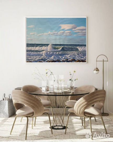 Картина маслом на холсте 50*70см