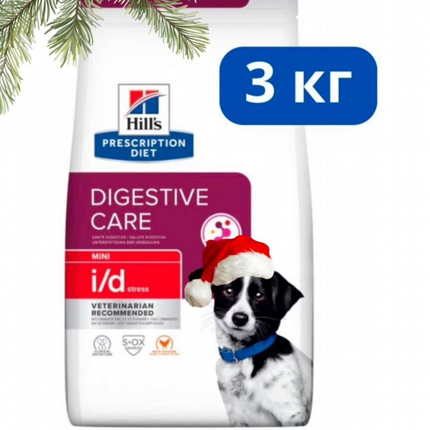 Корм для собак Hill's Diet i/d mini Stress 3кг