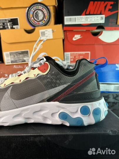 Nike React Element 87 black найк оригинал реакт