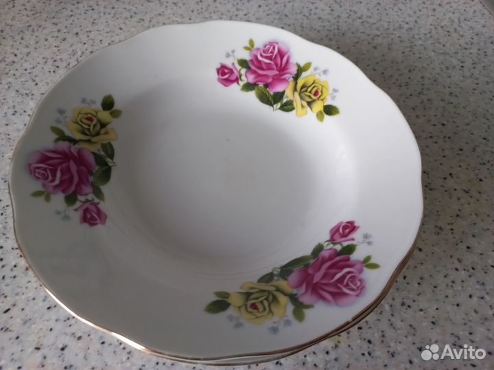 Тарелки старый китай